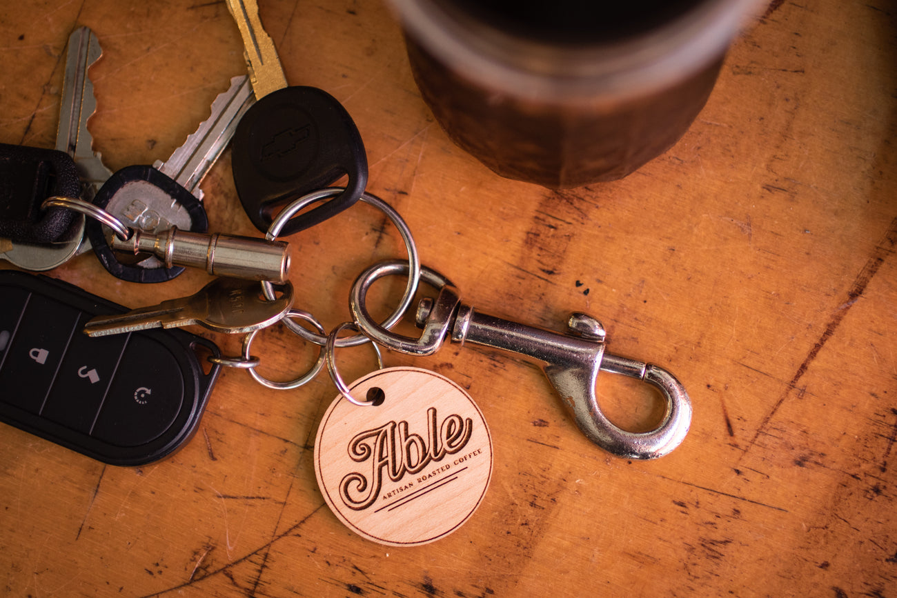 Able Roasters Keychain